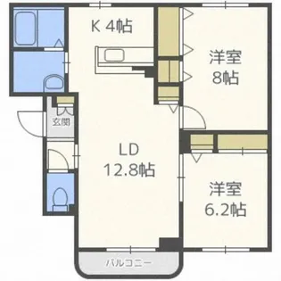 エターナル6【1階】の間取り