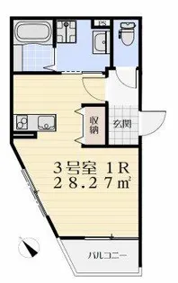 C.REST UEMATSU【2階】の間取り