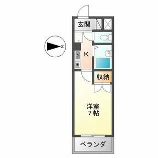 エトアール金山【3階】の間取り
