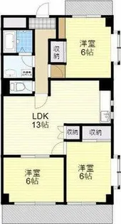 フタムラビル【2階】の間取り