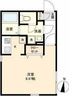Branche桜山Chambre【4階】の間取り