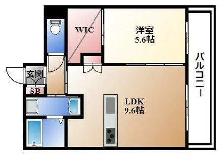 グランドゥール千種【2階】の間取り
