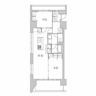 センチュリースクエア千種【4階】の間取り