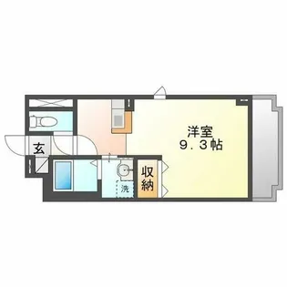 エクセラン【1階】の間取り