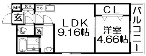STREAM【2階】の間取り