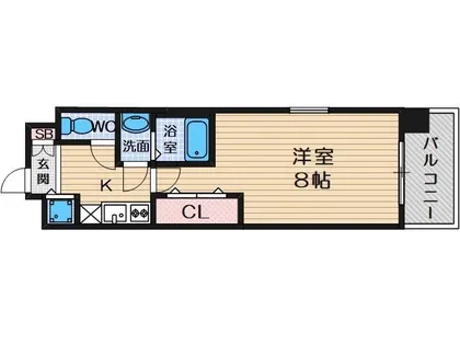 MASUno茨木【207号室】の間取り