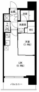 アーバネックス京橋【4階】の間取り