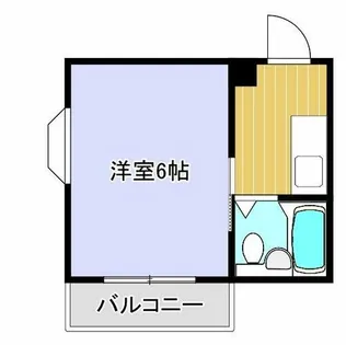 ハイム山之内【102号室】の間取り