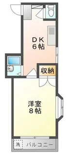 シャルマン大和田part2【4階】の間取り