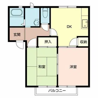 プリムローズ【A202号室】の間取り