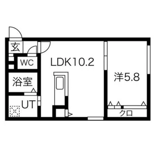 セレーノプリモ【4階】の間取り