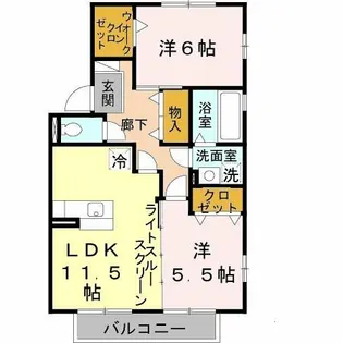松韻舎【1階】の間取り