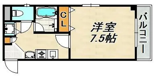 コートSK【4階】の間取り