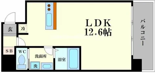 オルフェア XV番館【9階】の間取り