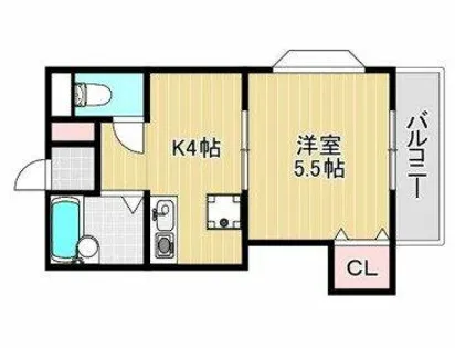 マ・メゾン【3階】の間取り