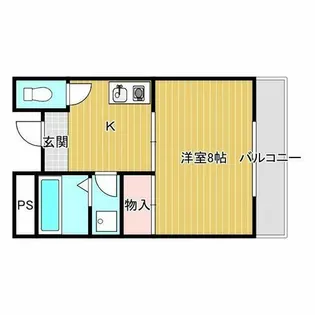 NKハイツ【2階】の間取り
