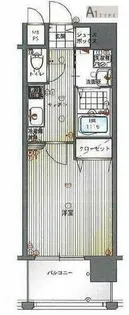 エンクレスト博多駅南Ⅱ【9階】の間取り