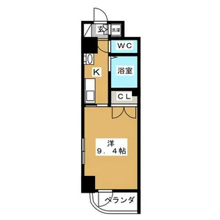 HF久屋大通レジデンス【11階】の間取り