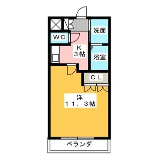 チェリーツリー【1階】の間取り
