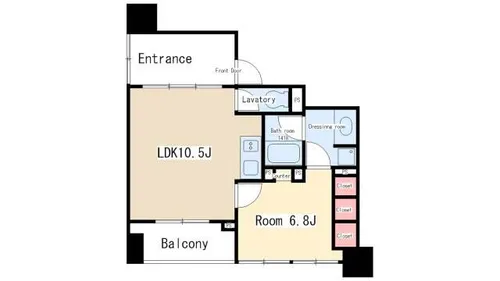 IZUMI1【10階】の間取り