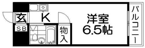 ファーストプラザ【1階】の間取り