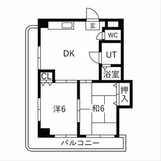 インテリジェント千種【7階】の間取り