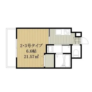 PARK HILLS 天王寺東 Rum(パークヒルズ天王寺東ラム)【8階】の間取り