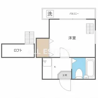 グリーン・スコープ今津【2階】の間取り