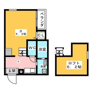 Stage松原町【1階】の間取り