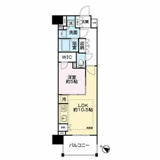 レーベン千種吹上AVANCA【1203号室】の間取り