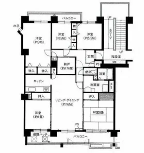 あべのセレサ【2階】の間取り