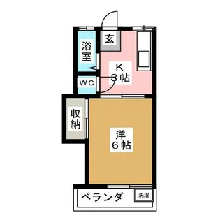 コーポサトウ【1階】の間取り