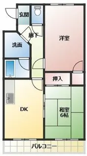 レスターテⅣ【1階】の間取り