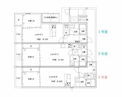 IL Sperare【2階】の間取り