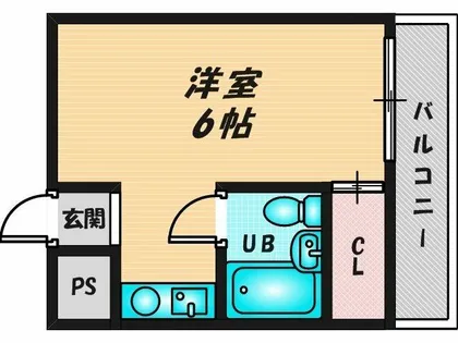 フラットフクハラ【2階】の間取り