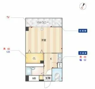 フリーデンス・ラウム【3階】の間取り