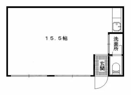ハイツ西野山【2002号室】の間取り