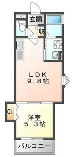 ラモーナ門真南【1階】の間取り