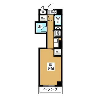 REVER K&M【5階】の間取り