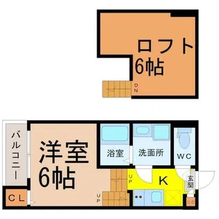 ハーモニーテラス山木IV【103号室】の間取り