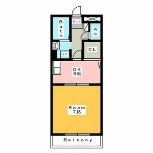 アップルヒルズ【3階】の間取り