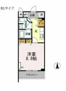 カスタリア堺筋本町【7階】の間取り
