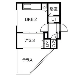 Trentuno【1階】の間取り