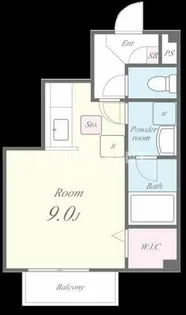 コンフォールさくら【1階】の間取り