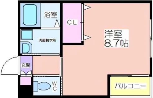 ハイステージ丸和【3階】の間取り