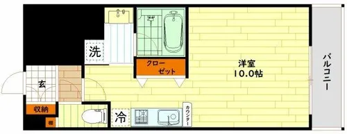 プラチナコート【3階】の間取り