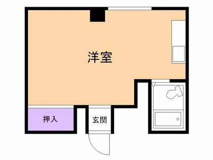 蘭東コーポ【107号室】の間取り