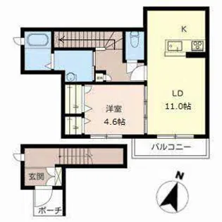 リブレ・I【0202号室】の間取り