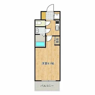 S-RESIDENCE都島【11階】の間取り