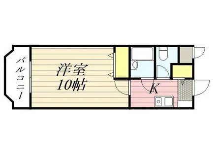 メゾン・ド・ゼフィール【3階】の間取り